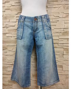Szorty 3/4 jeansowe XL