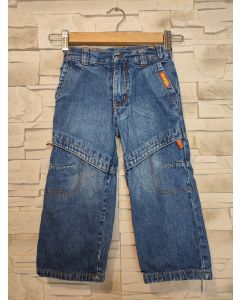 Spodnie jeansowe w kolorze granatowym 92