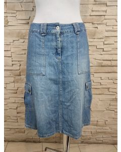 Spódnica jeansowa z kieszeniami