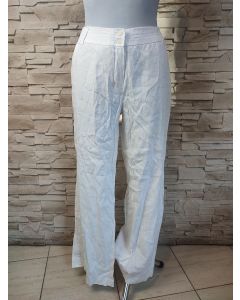 Spodnie w kolorze białym XL