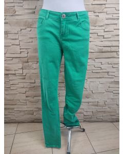 Spodnie jeansowe w kolorze zielonym nr 2435