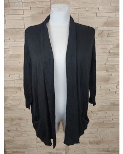 Sweter dłuższy w kolorze czarnym nr 2701