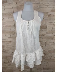 Tunika/sukienka letnia w kolorze białym nr 2730