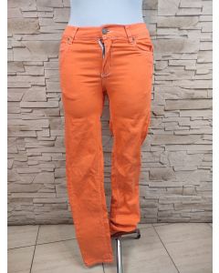 Spodnie jeansowe w kolorze pomarańczowym nr 2830